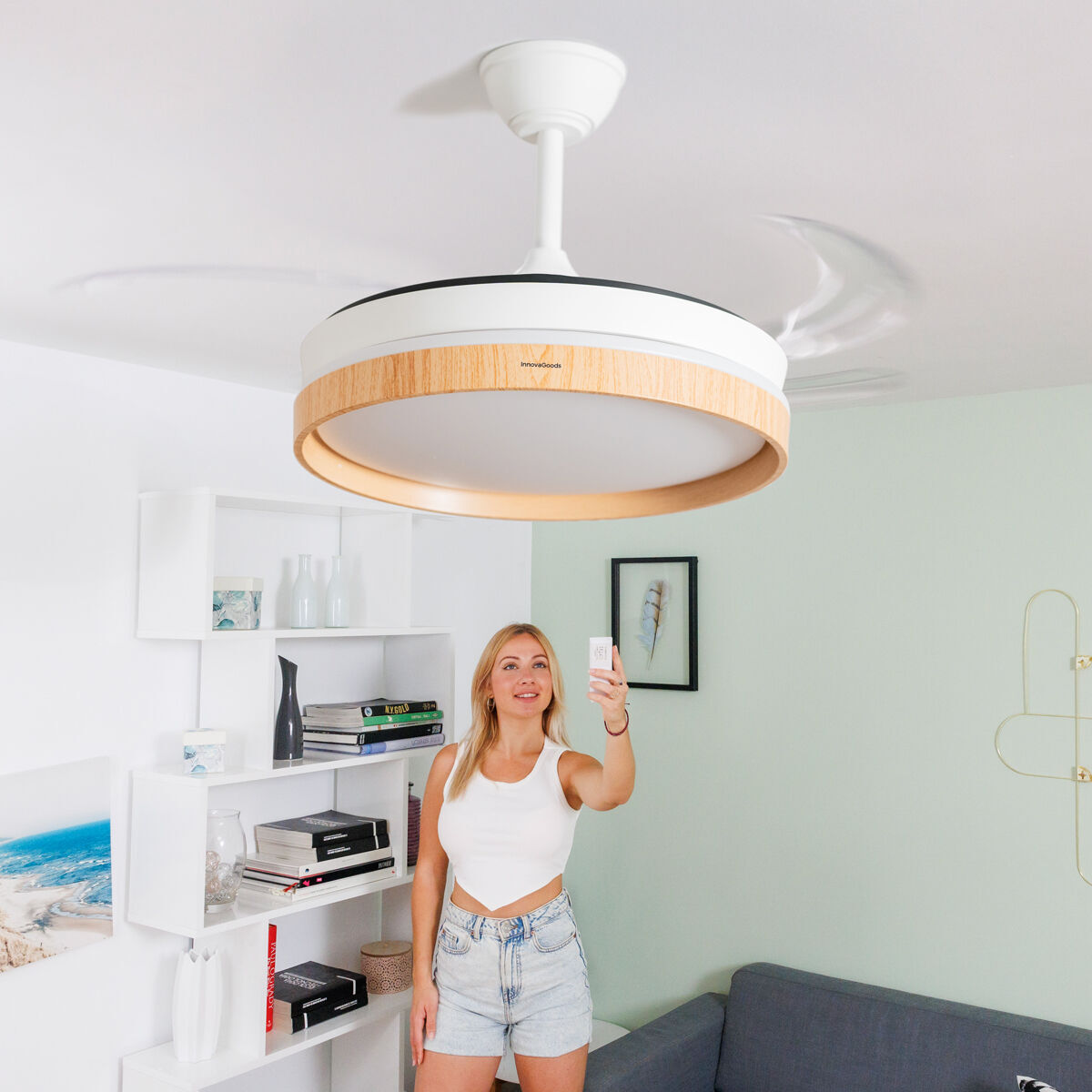 Deckenventilatoren mit Beleuchtung